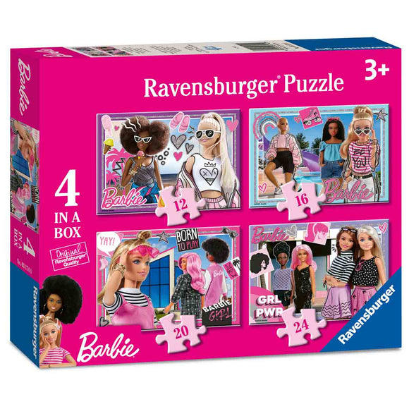Ravensburger Barbie 4 Puzzles