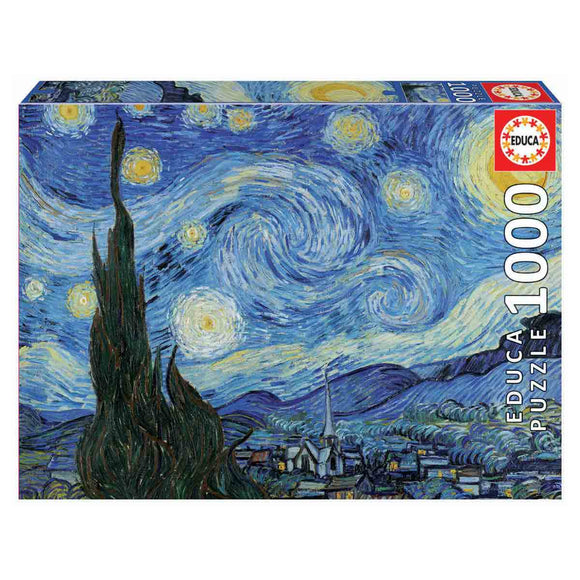 Educa Puzzle La Noche Estrellada, Vincent Van Gogh 1000 Piezas