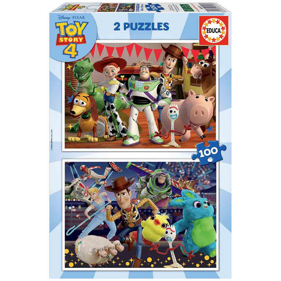 Educa Puzzle Toy Story 4 2x100 Piezas