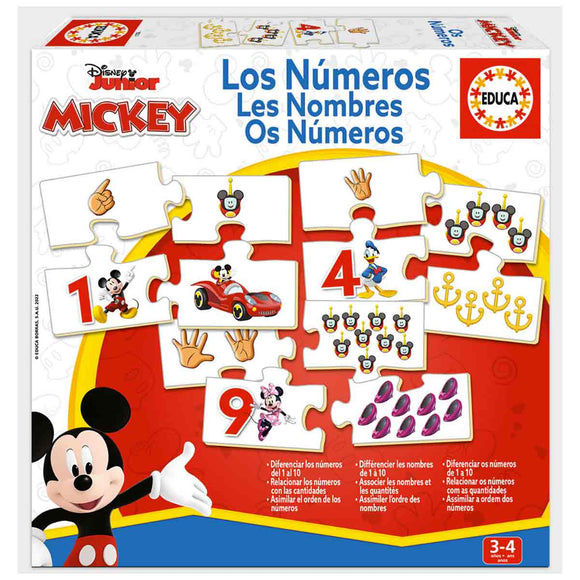 Educa Aprendo… Los números Mickey y Sus Amigos