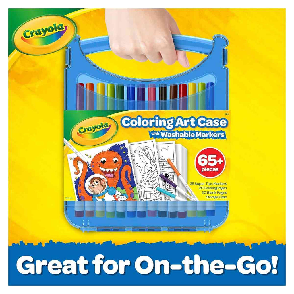 Crayola 65 Rotuladores Create & Colour – Poly Juguetes