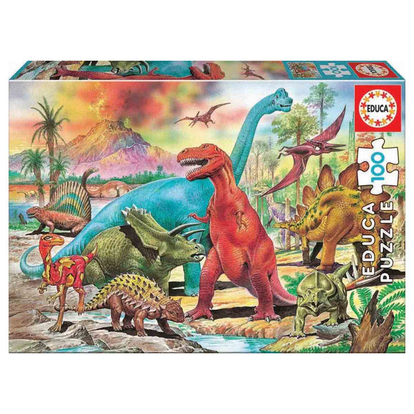 Educa Puzzle Dinosaurio 100 Piezas