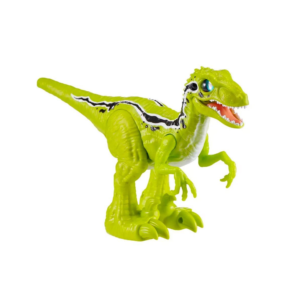 Robo Alive Dinosaurios - T-Rex Gris Y Raptor Verde – Poly Juguetes