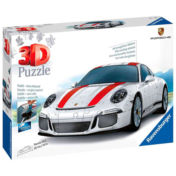 Ravensburger Porsche 911 Puzle 3D de 108 piezas