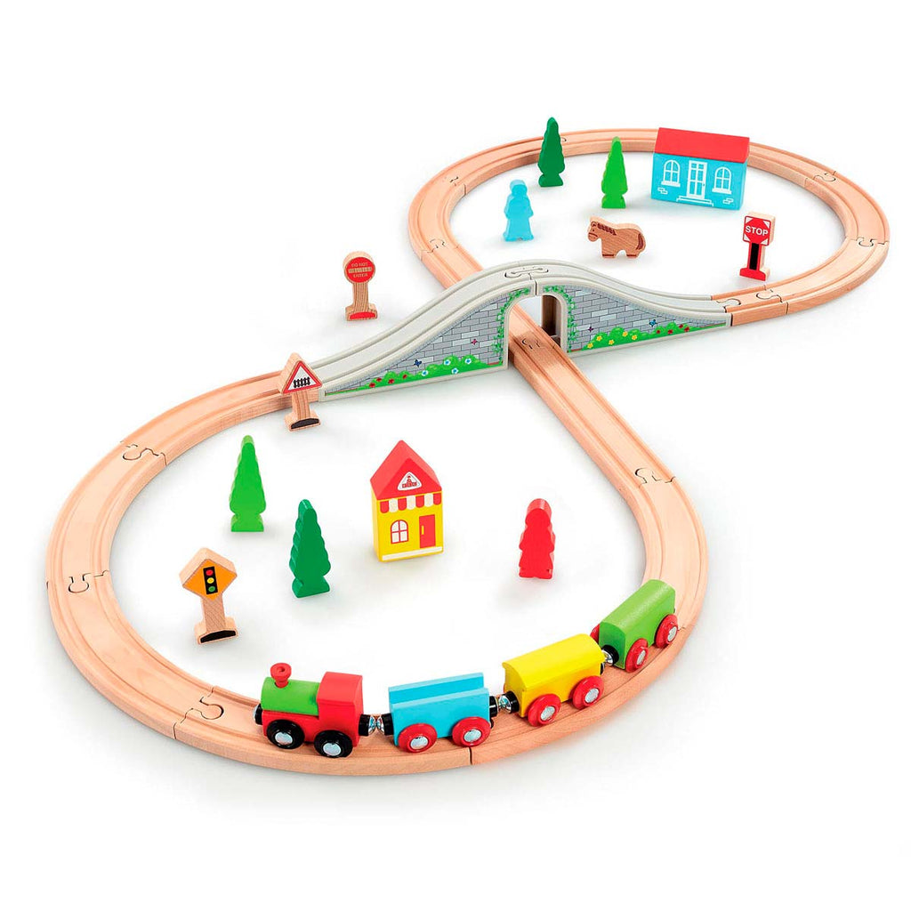 Early Learning Centre Tren De Madera Little Town – Poly Juguetes