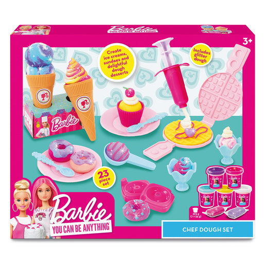 Barbie Chef Set De Plastilina