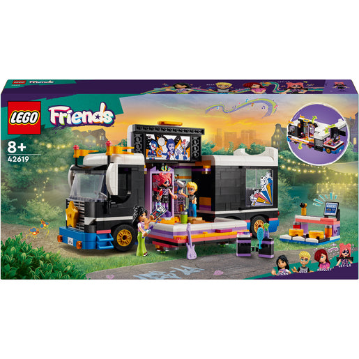 Lego Friends Autobús De Gran Gira Musical - 42619