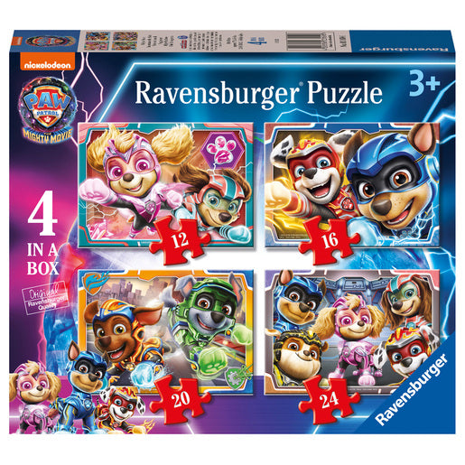 Ravensburger Patrulla Canina La Superpelícula - 4 Puzzles