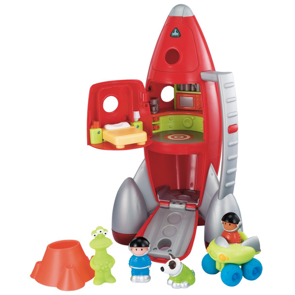 Early Learning Centre Happyland Cohete Espacial Luces y Sonidos