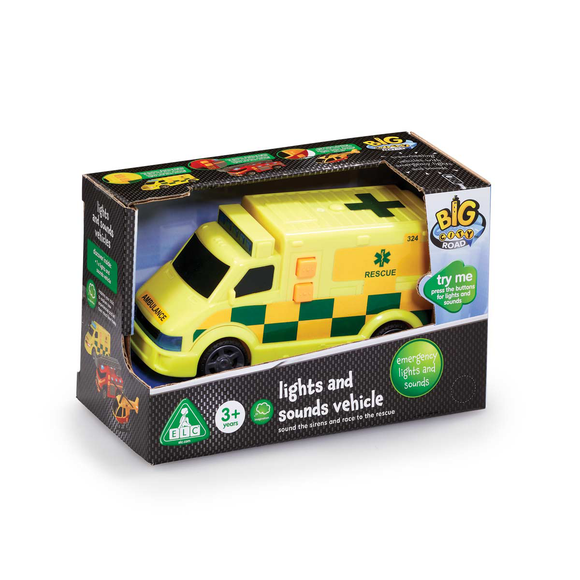 Ambulancia Con Luces Y Sonidos