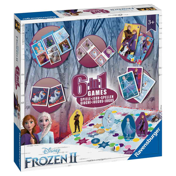 Ravensburger Disney: Frozen - 6 Juegos en 1