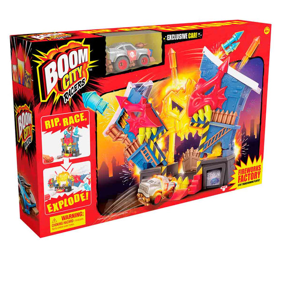 Boom City Racers Fireworks Factory