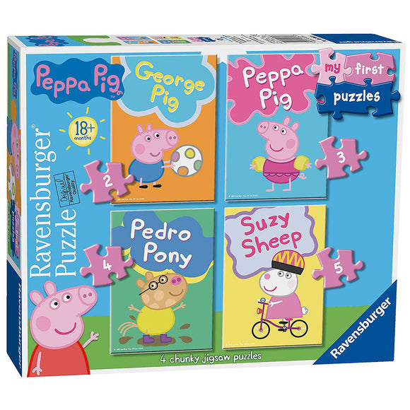 Ravensburger Mis Primeros Puzles - Peppa Pig