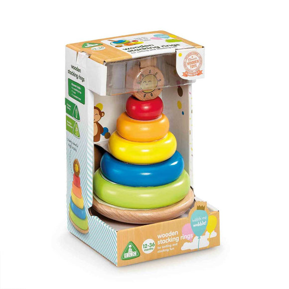 Early Learning Centre Anillos Apilables de Madera