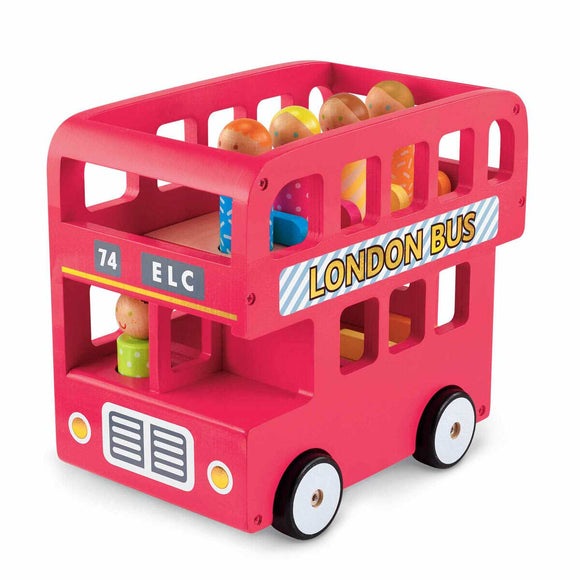 Early Learning Centre Bus Doble Piso Londinense de Madera