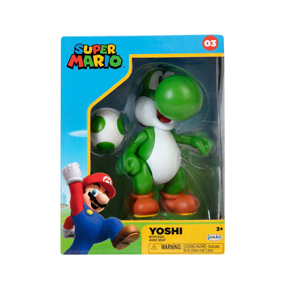 Super Mario Figura 10 cm - Yoshi con Huevo