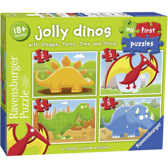 Ravensburger Mis Primeros Puzles - Jolly Dinos