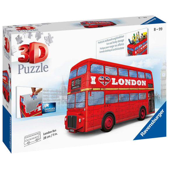 Ravensburger London Bus Puzle 3D 216 piezas