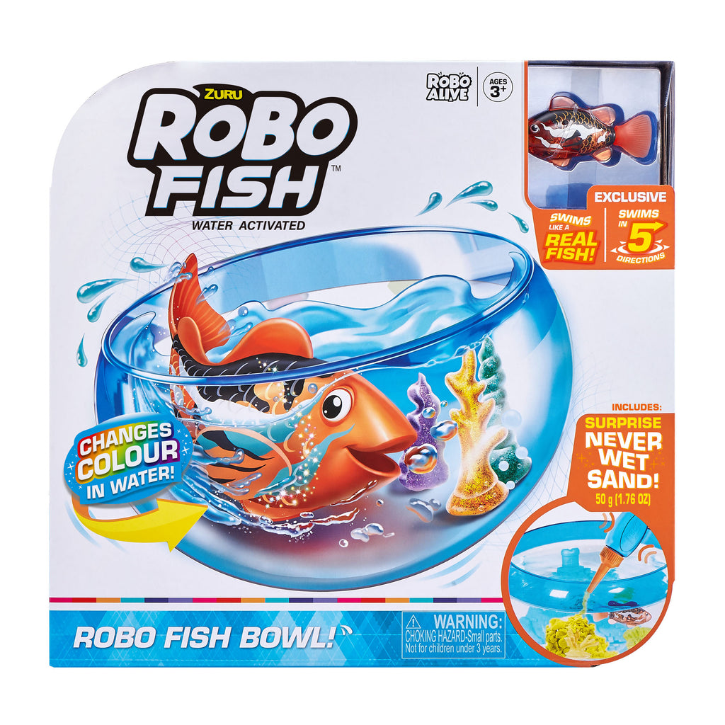 Robo Fish Set Pecera con Pez Robótico de Zuru
