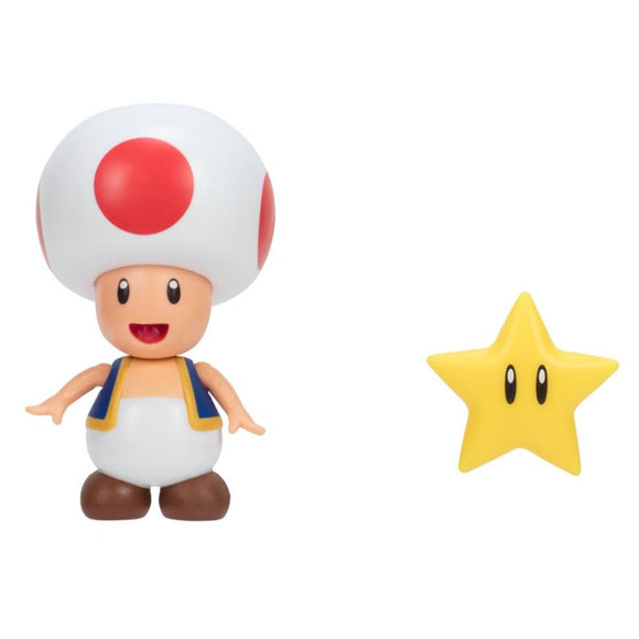 Super Mario Figura 10cm - Sapo con Super Estrella