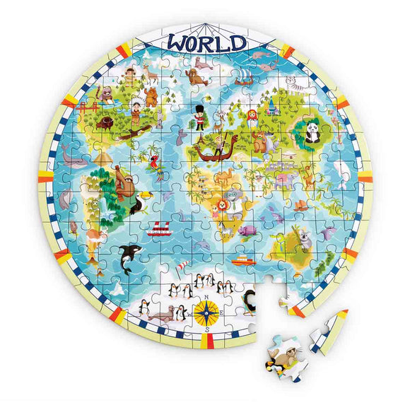 Early Learning Centre Puzzle Mapa del Mundo 100 Piezas