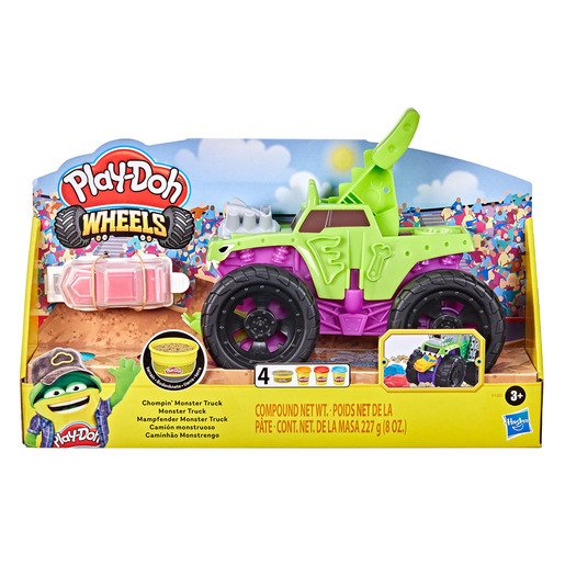 Play-Doh Wheels Juguete Chompin' Monster Truck 