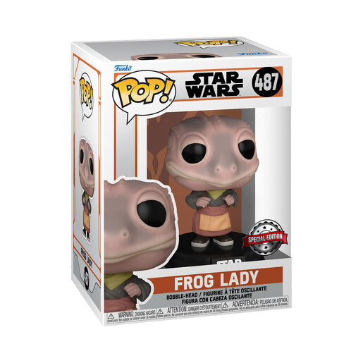 Funko Pop! Star Wars: The Mandalorian - Frog Lady (Edición Especial)