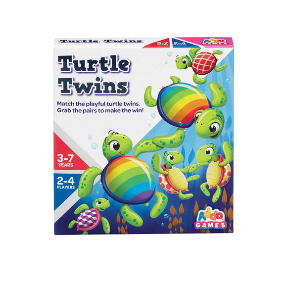 Addo Turtle Twins Mini Juego de Cartas de Emparejar