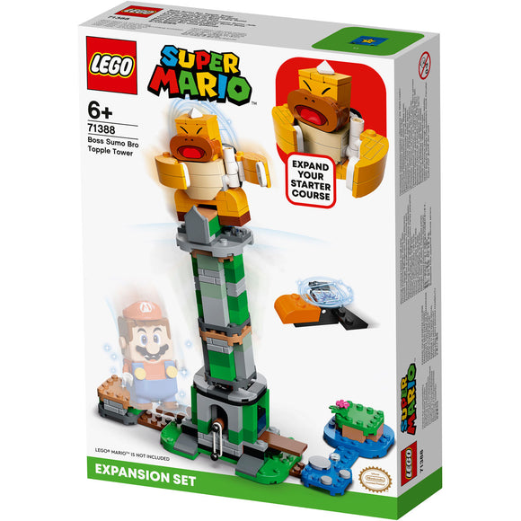 LEGO Super Mario Set de Expansión: Torre bamboleante del Hermano Sumo Jefe - 71388