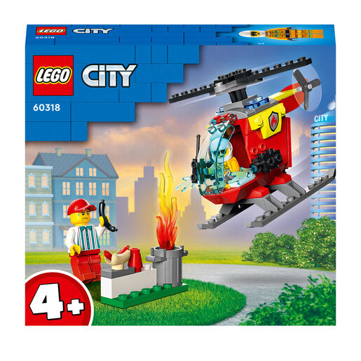 Lego City Helicóptero De Bomberos - 60318