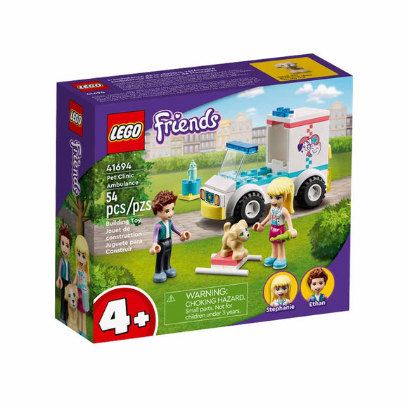 LEGO Friends: Ambulancia Clínica de Mascotas - 41694