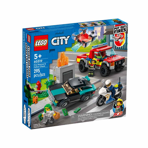 LEGO City: Rescate de Bomberos y Persecución Policial - 60319