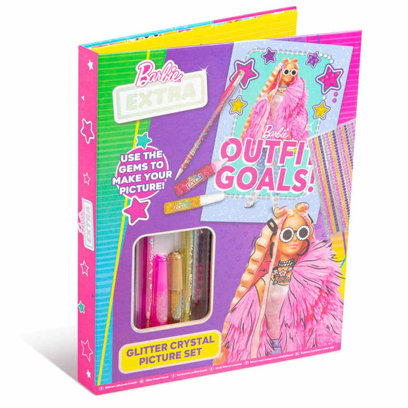Barbie Kit de Fotos de Cristal con Purpurina