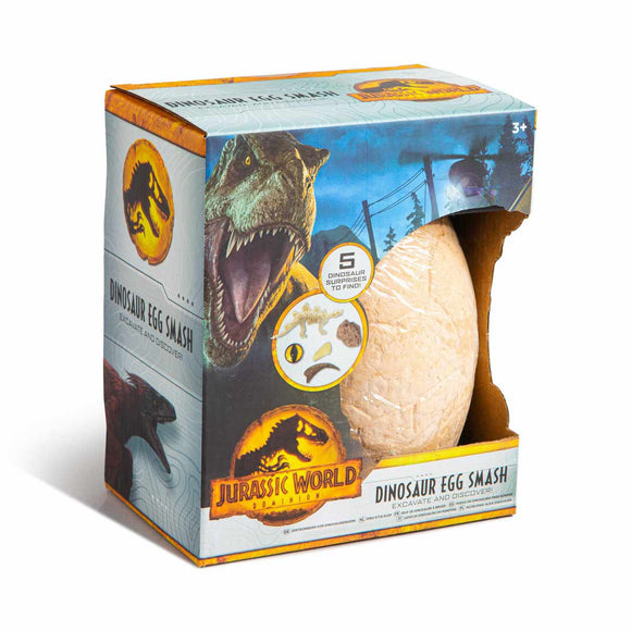 Jurassic World Huevo de Dinosaurio Escava y Descubre