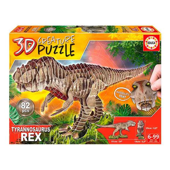Educa T-Rex 3D Creature Puzle