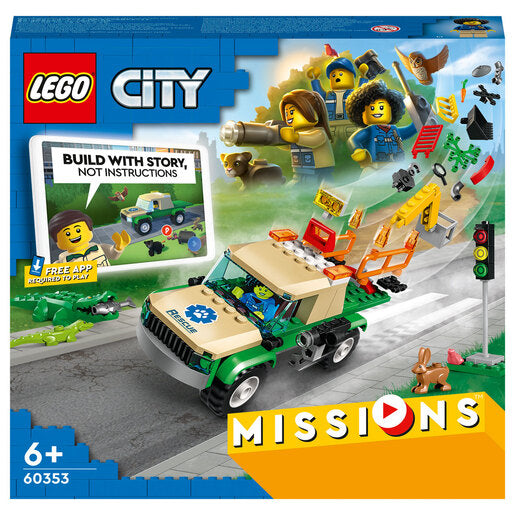 Lego City Misiones De Rescate De Animales Salvajes - 60353