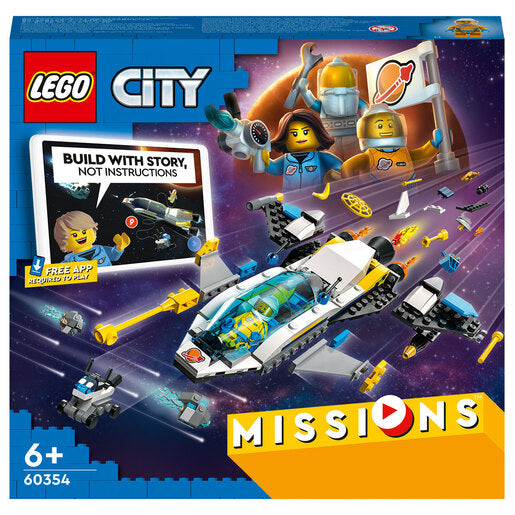 Lego City Misiones De Exploración Espacial De Marte - 60354