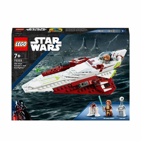 LEGO Star Wars Caza Estelar Jedi de Obi-Wan Kenobi - 75333