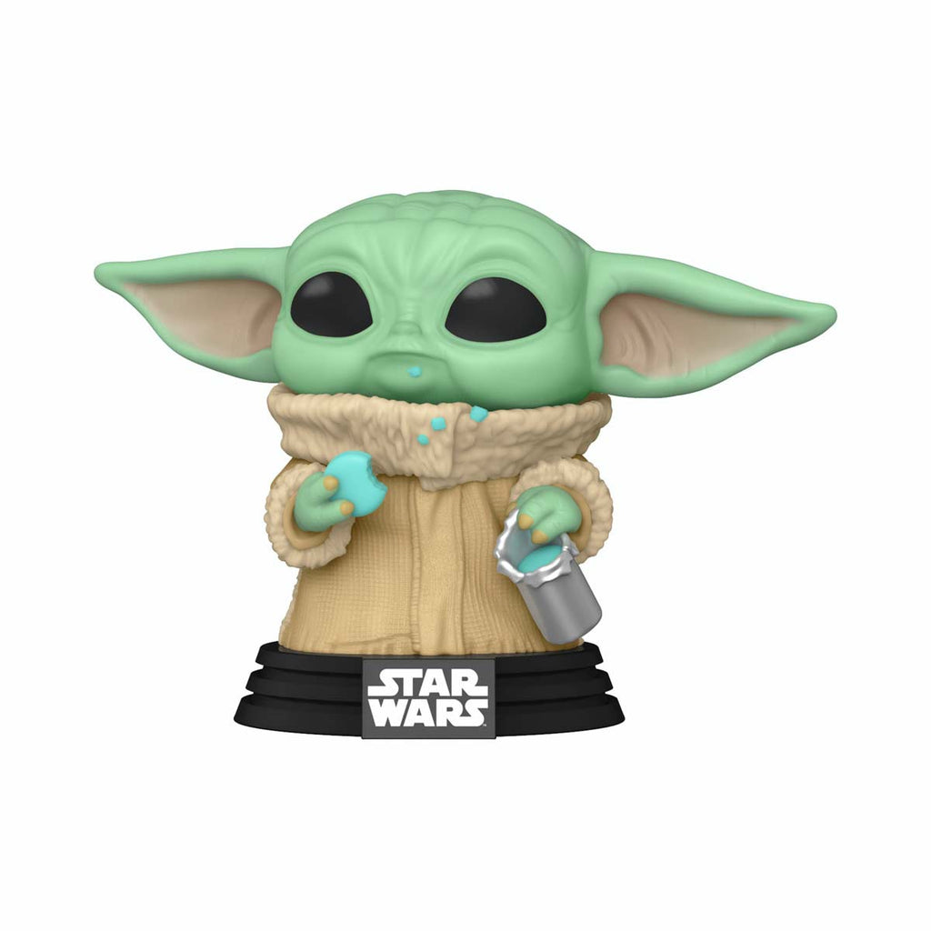 Peluche Baby Yoda Star Wars verde tamaño mediano