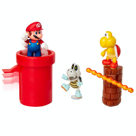 Super Mario - Set Diorama Mazmorra