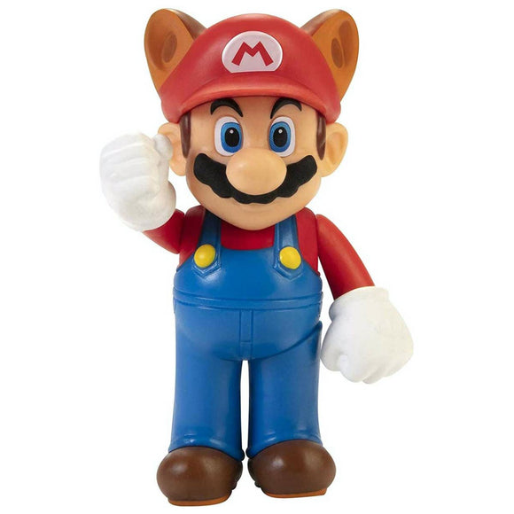 Super Mario Figura 6cm - Mario Mapache
