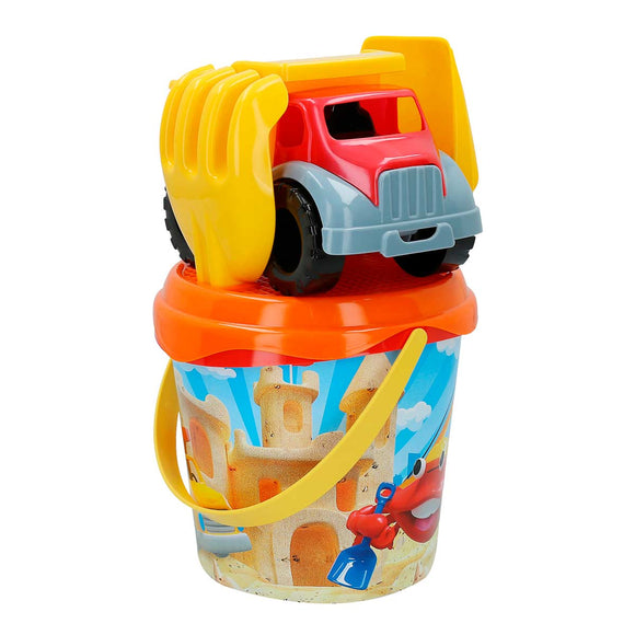 ColorBaby  Set de Playa:  Mr Craby Construcción Camión, Palas y Cubo
