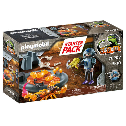 Playmobil 70909 Starter Pack Lucha Contra El Escorpión De Fuego