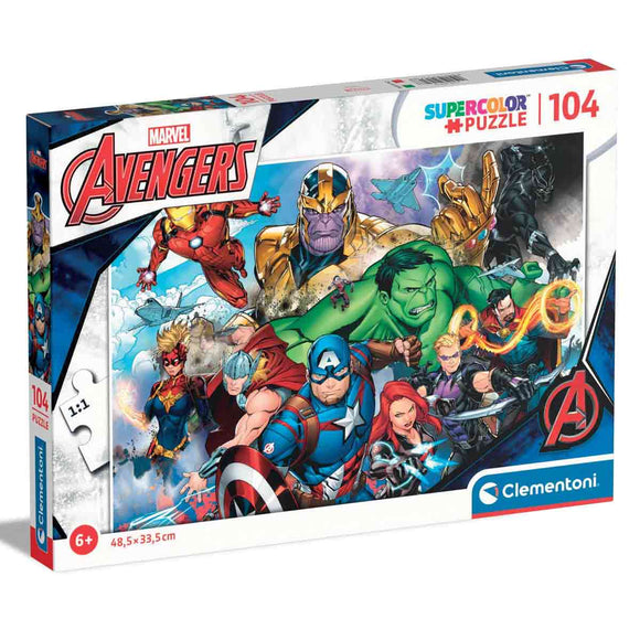 Clementoni Marvel Avengers Puzzle 104 Piezas