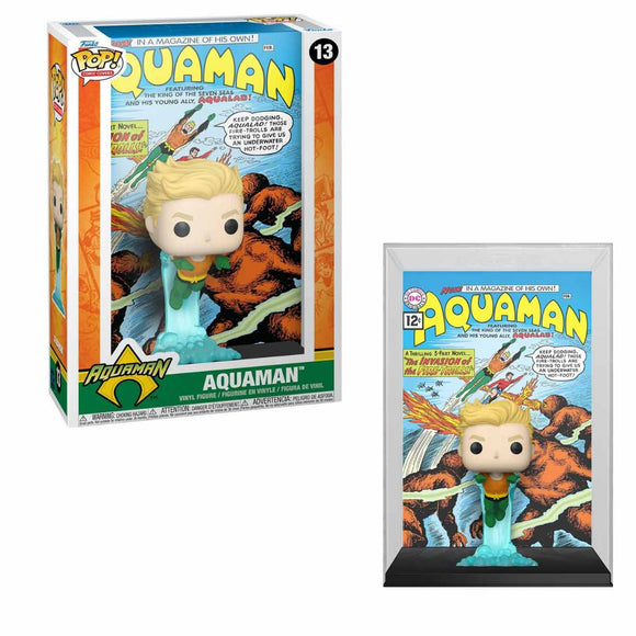 Funko Pop! DC Comic Cover - Aquaman