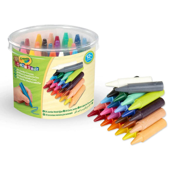 Crayola Set de 24 Ceras Jumbo Lavables