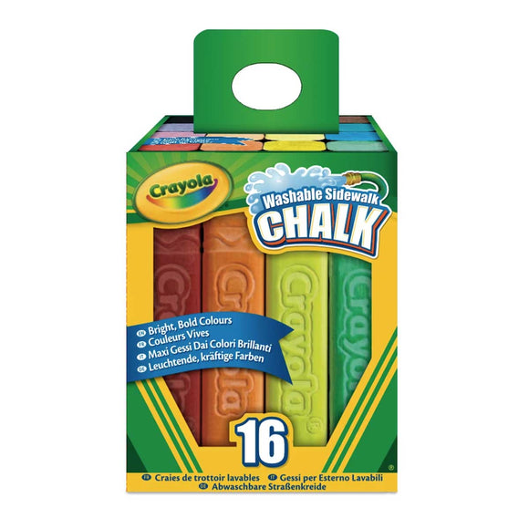 Crayola Set de 16 Maxi Tizas de Suelo Lavables
