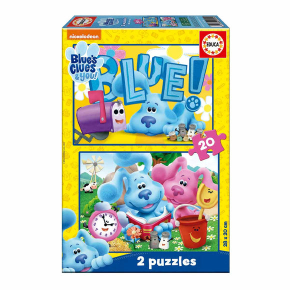 Educa Puzzle Las Pistas de Blue 2 en 1