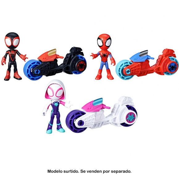 Marvel Spidey y su Superequipo - Miles Morales con Moto