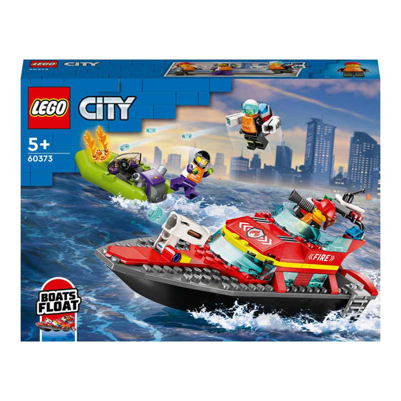 LEGO City: Lancha de Rescate de Bomberos - 60373